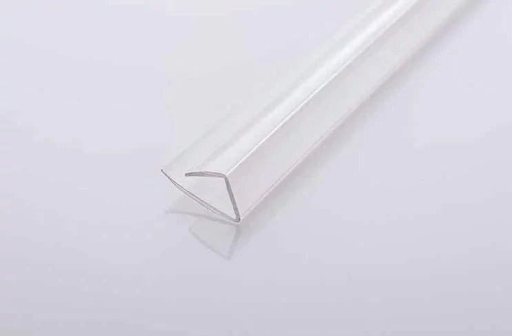 5/16 in. (8 mm) 48 in. Polycarbonate Clear U cap profile