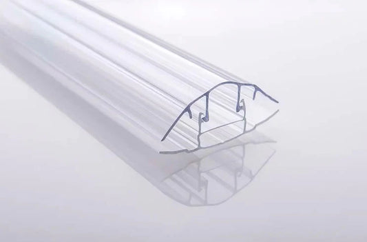 5/16 in. (8 mm) 192 in. Polycarbonate Clear Snap profile