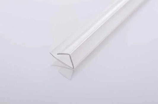 5/16 in. (8 mm) 48 in. Polycarbonate Clear U cap profile