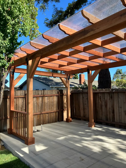 5/16 in. (8 mm) 48 in. x 144 in. Polycarbonate Clear twin-wall hollow sheet